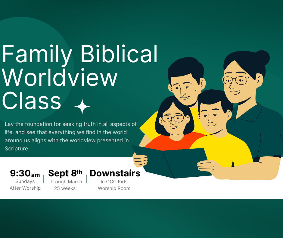 Featured image for Family Biblical Worldview Class