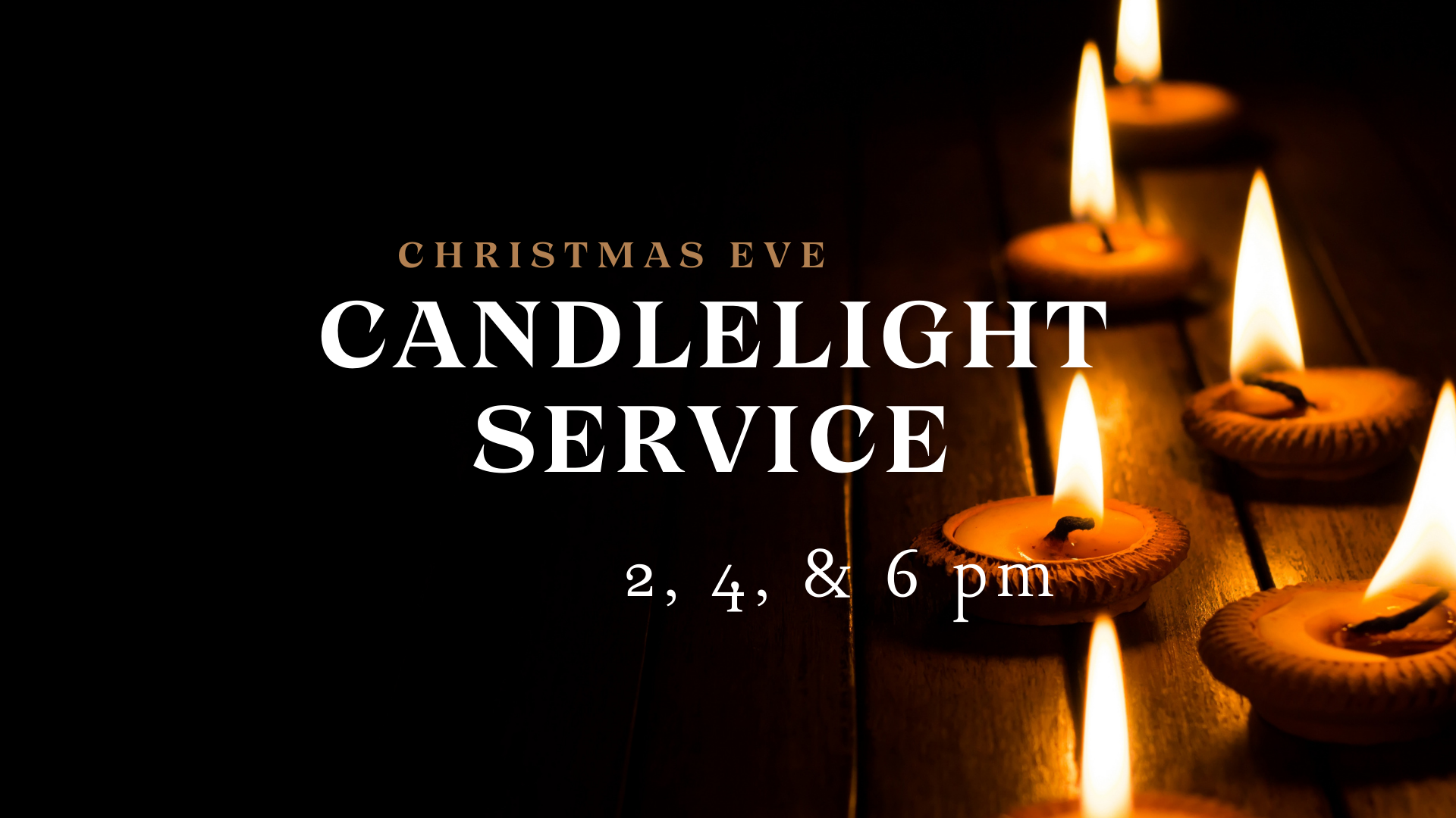 Featured image for Christmas Eve Candlelight Services