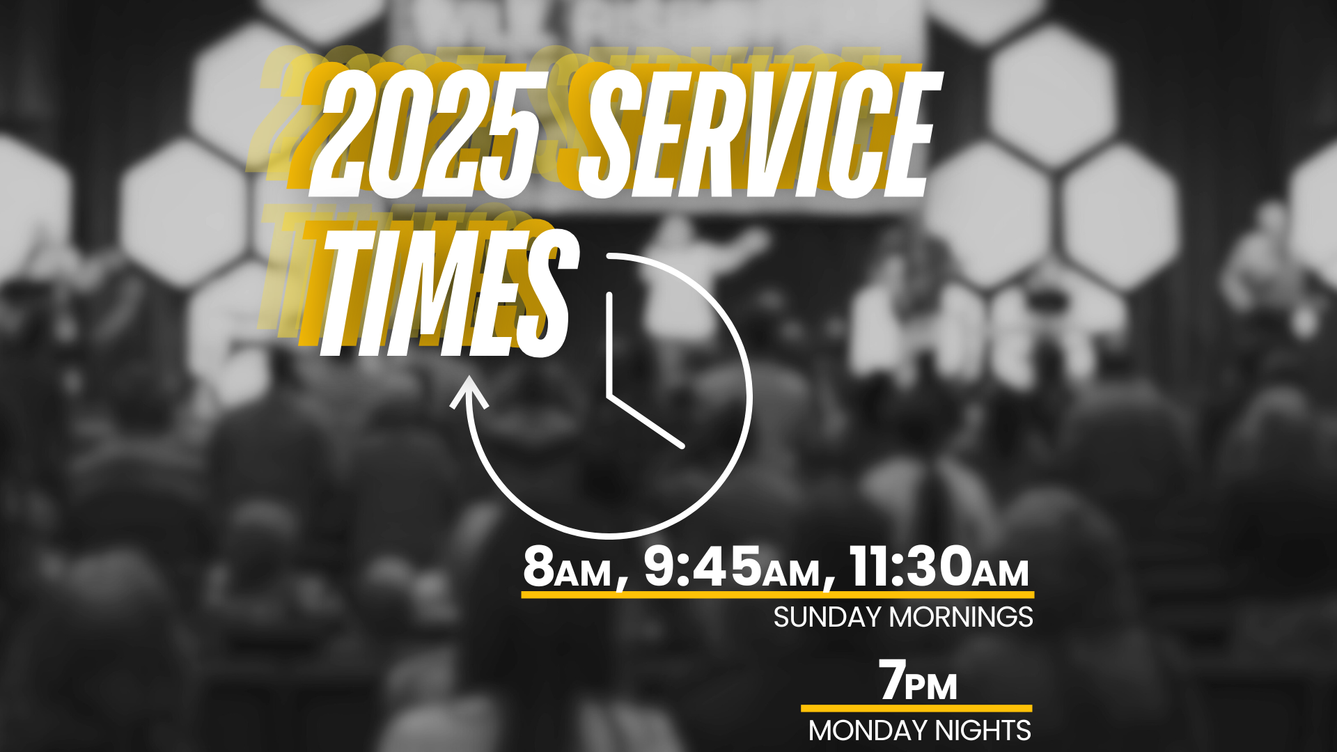 Featured image for 2025 Service Times