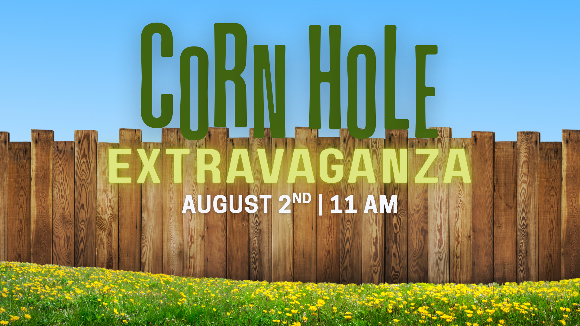 Featured image for Corn Hole Extravaganza!