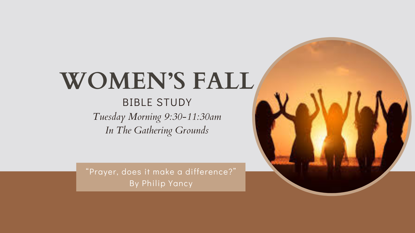 Featured image for Women’s Fall Bible Study- Tuesday Morning