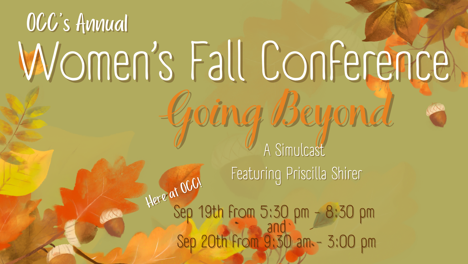 Featured image for Women’s Fall Conference