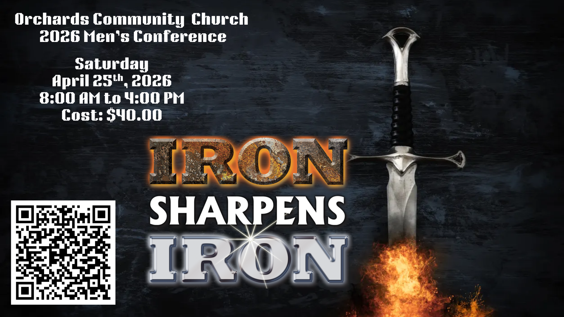 Featured image for Iron Sharpens Iron Men’s Conference